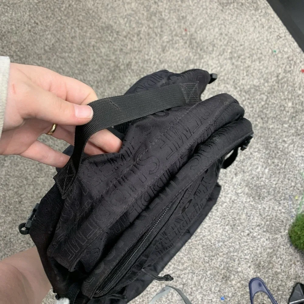 Supreme Backpack SS19 Triple Black AUTHENTIC Great Condition Large